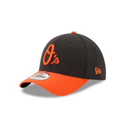 Baltimore Orioles Gorra | New Era MLB Team Classic Alt 39thirty Stretch Fit Cap Mexico - Negros